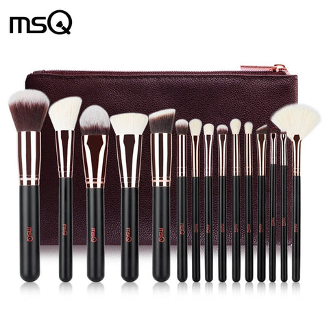 15pcs Soft Makeup Brushes MSQ - KALYCY.COM