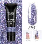 Glitter Poly Nail Gel15ml ROSALIND