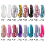 Glitter Poly Nail Gel15ml ROSALIND