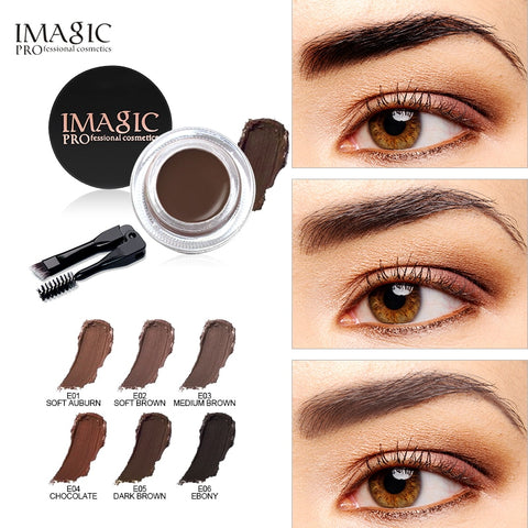 Eyebrow Gel  With Brow Brush Tools IMAGIC