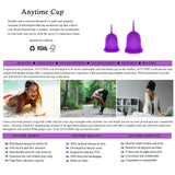 Medical Grade Silicone Menstrual Cup Anytime