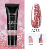 Glitter Poly Nail Gel15ml ROSALIND