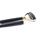 Natural Obsidian Quartz Face Roller